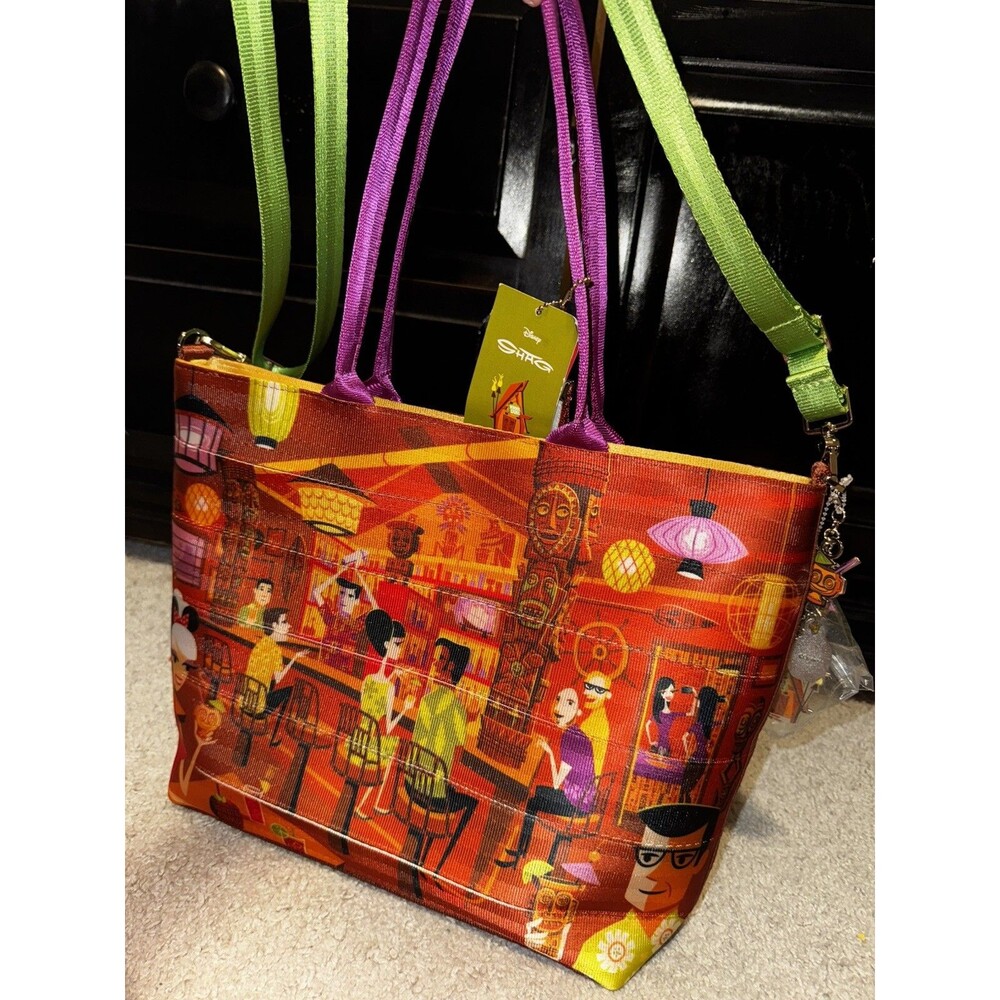 Disney Trader Sam’s Shag Grotto Enchanted Tiki Bar Shop Harveys Seatbelt NWT